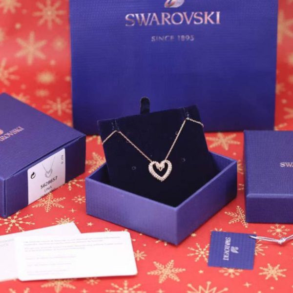 replica,repliche,fake,1:1,earrings,bracelet,ring,jewelry Collana con clavicola con diamanti Swarovski