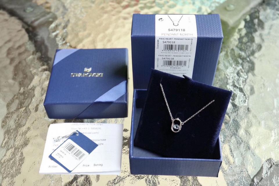replica,repliche,fake,1:1,earrings,bracelet,ring,jewelry Collana clavicola Swarovski