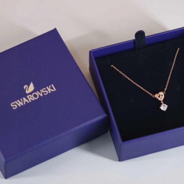 replica,repliche,fake,1:1,earrings,bracelet,ring,jewelry Collana solitaria clavicola Swarovski