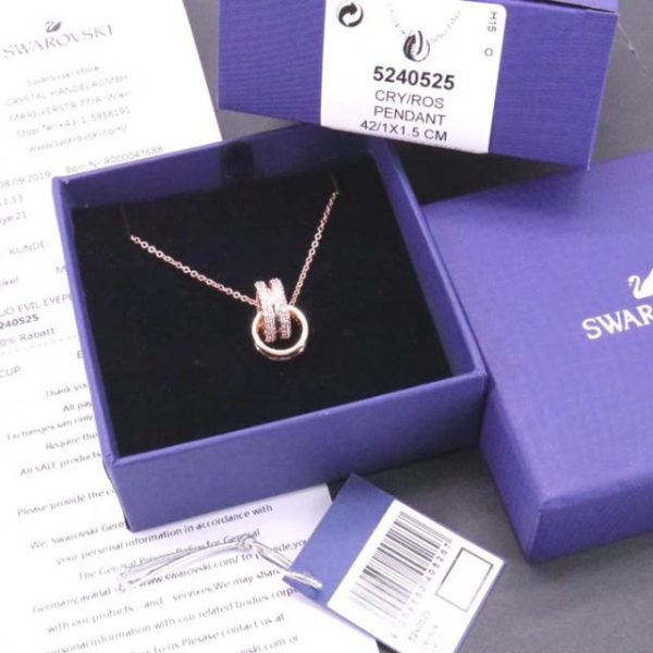 replica,repliche,fake,1:1,earrings,bracelet,ring,jewelry Collana clavicola Swarovski