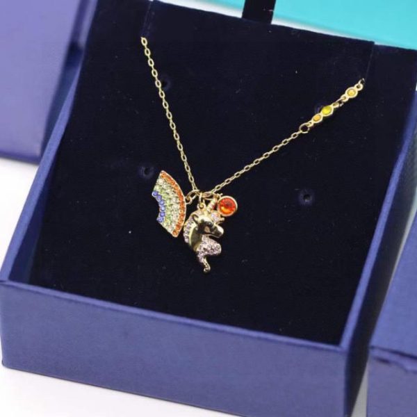 replica,repliche,fake,1:1,earrings,bracelet,ring,jewelry Collana clavicola Swarovski