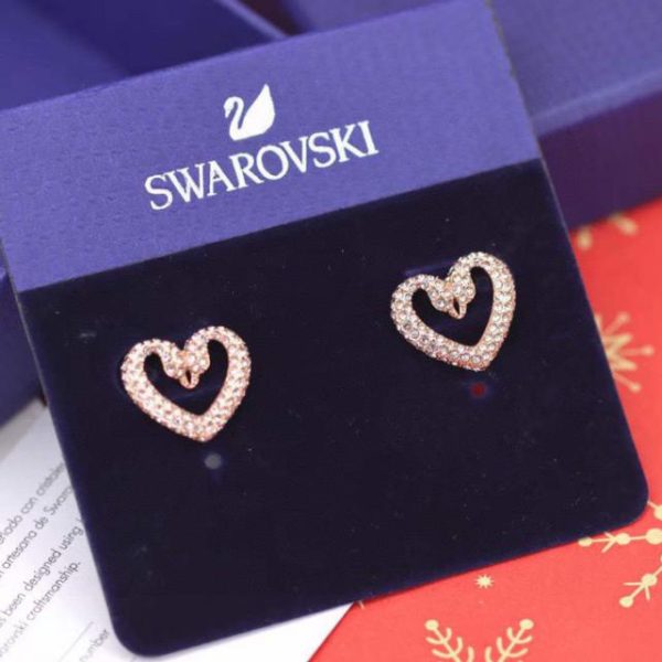replica,repliche,fake,1:1,earrings,bracelet,ring,jewelry orecchini di cigno swarovski
