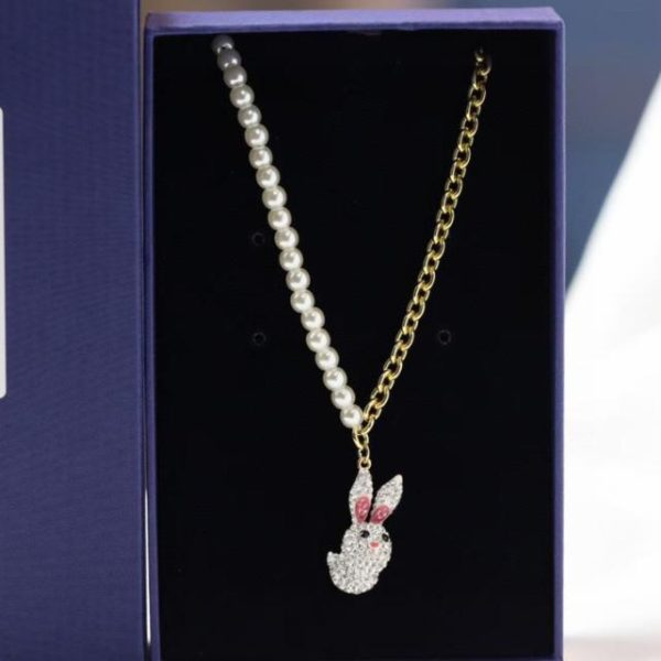 replica,repliche,fake,1:1,earrings,bracelet,ring,jewelry Collana di perle dello zodiaco Swarovski