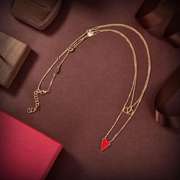 replica,repliche,fake,1:1,earrings,bracelet,ring,jewelry Collana Valentino cinese per San Valentino