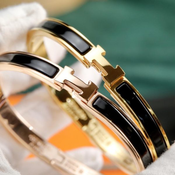 Bracciale stretto smaltato Hermes/diversi colori disponibili