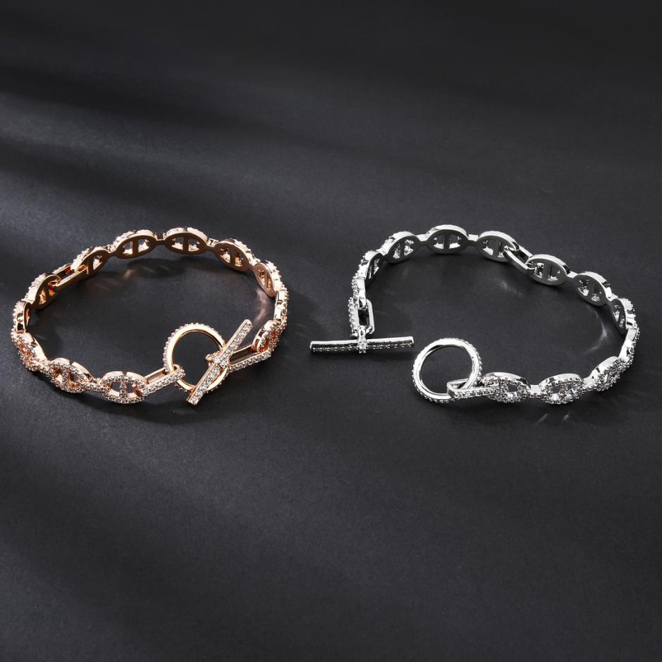 replica,repliche,fake,1:1,earrings,bracelet,ring,jewelry Bracciale Hermes con naso di maiale