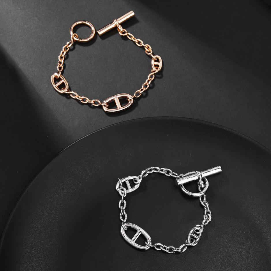 replica,repliche,fake,1:1,earrings,bracelet,ring,jewelry Bracciale Hermes con naso di maiale