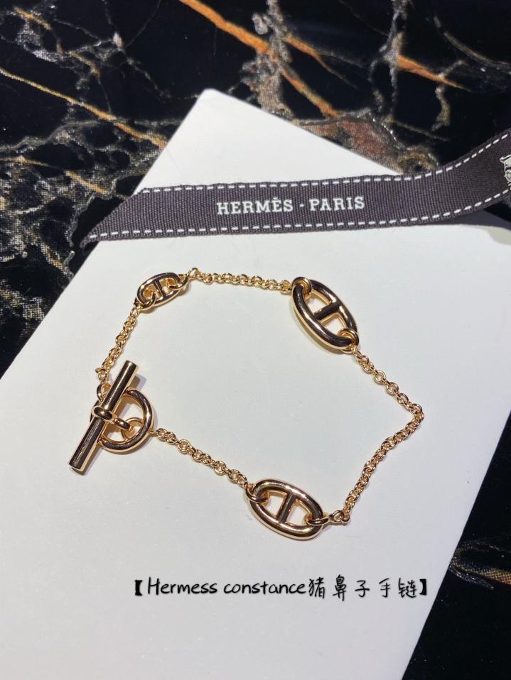 replica,repliche,fake,1:1,earrings,bracelet,ring,jewelry Bracciale Hermes Constance con naso di maiale