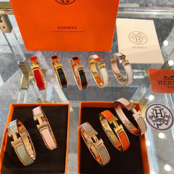 Bracciale smaltato Hermès