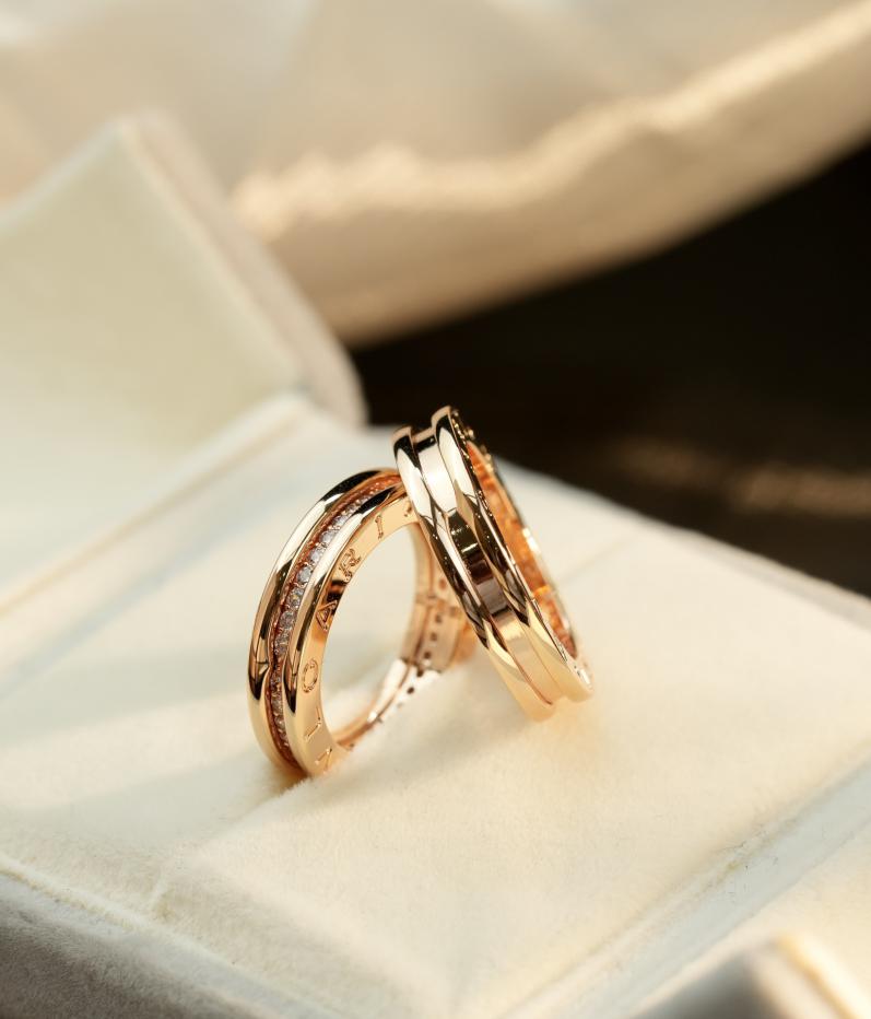 replica,repliche,fake,1:1,earrings,bracelet,ring,jewelry Anello singolo Bvlgari BV Anello B.zero1