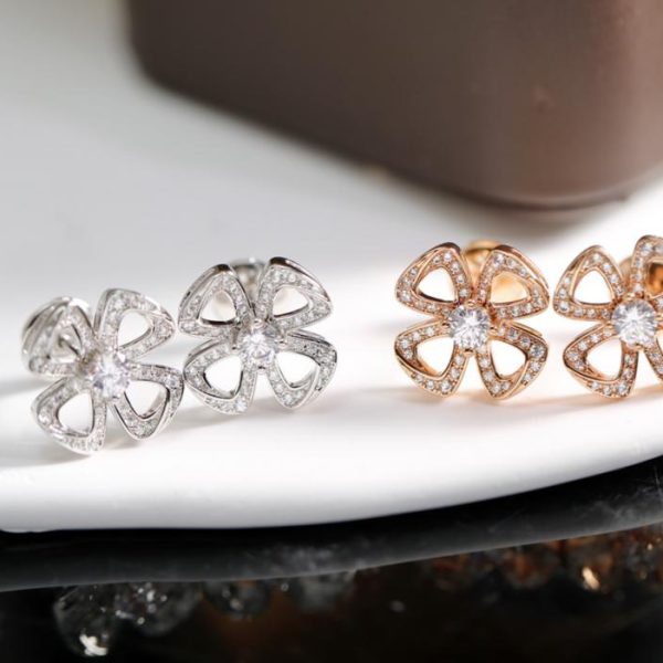 replica,repliche,fake,1:1,earrings,bracelet,ring,jewelry Serie Bvlgari Fiorever
