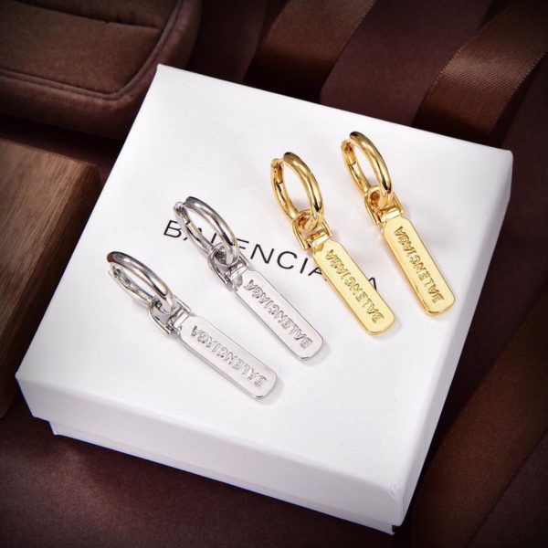 replica,repliche,fake,1:1,earrings,bracelet,ring,jewelry Nuovi orecchini Balenciaga