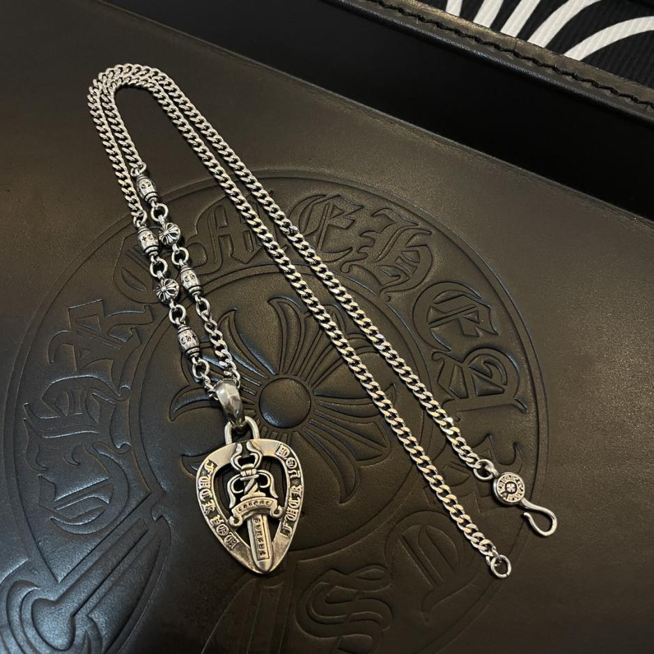 replica,repliche,fake,1:1,earrings,bracelet,ring,jewelry Collana laterale multielemento retrò Chrome Hearts replica,repliche,fake,1:1,earrings,bracelet,ring,jewelry Collana laterale multielemento retrò Chrome Hearts