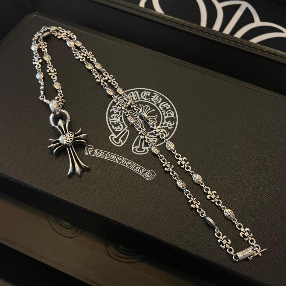 replica,repliche,fake,1:1,earrings,bracelet,ring,jewelry Collana multielemento vintage Chrome Hearts replica,repliche,fake,1:1,earrings,bracelet,ring,jewelry Collana multielemento vintage Chrome Hearts