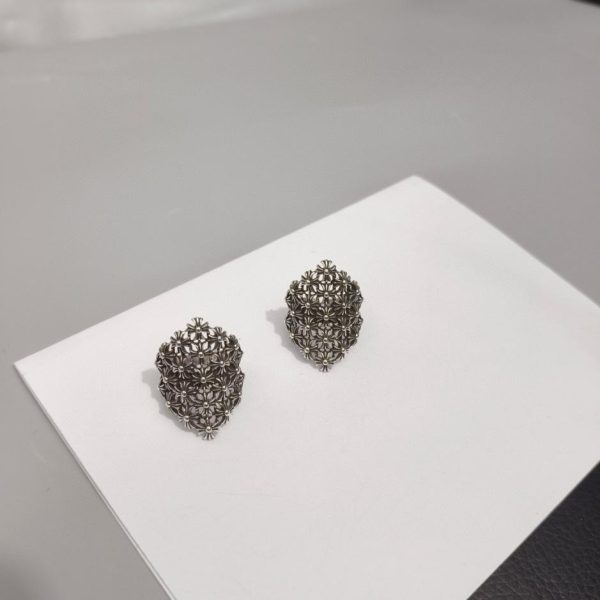 replica,repliche,fake,1:1,earrings,bracelet,ring,jewelry Anello con croce di cuori cromati