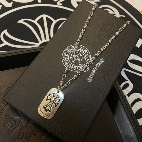 replica,repliche,fake,1:1,earrings,bracelet,ring,jewelry Collana multielemento vintage Chrome Hearts
