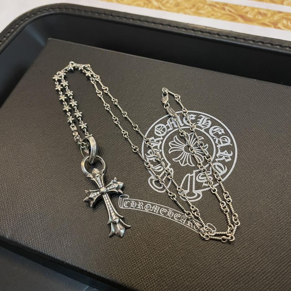 replica,repliche,fake,1:1,earrings,bracelet,ring,jewelry Collana a cinque stelle in bambù vintage Chrome Hearts replica,repliche,fake,1:1,earrings,bracelet,ring,jewelry Collana a cinque stelle in bambù vintage Chrome Hearts