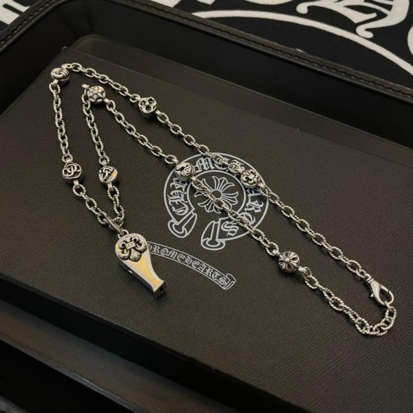 Collana multielemento vintage Chrome Hearts
