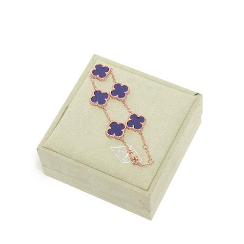 replica,repliche,fake,1:1,earrings,bracelet,ring,jewelry [Versione di alta qualità] Bracciale quadrifoglio (688B)