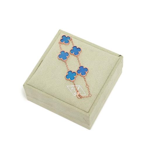 replica,repliche,fake,1:1,earrings,bracelet,ring,jewelry [Versione di alta qualità] Bracciale con quadrifoglio