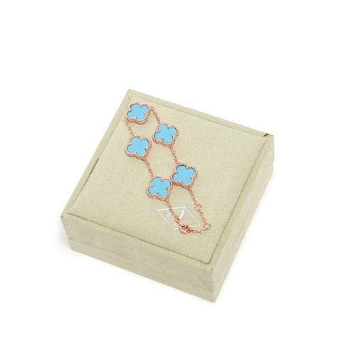replica,repliche,fake,1:1,earrings,bracelet,ring,jewelry [Versione di alta qualità] Bracciale quadrifoglio (8CFE)