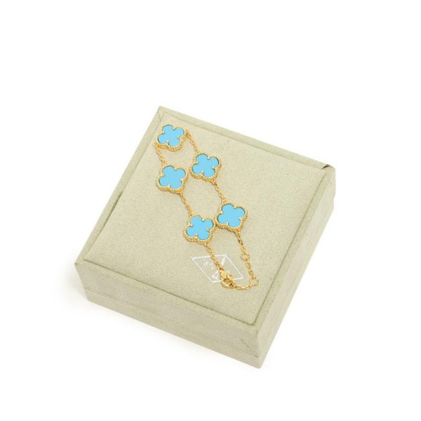 replica,repliche,fake,1:1,earrings,bracelet,ring,jewelry [Versione di alta qualità] Bracciale quadrifoglio (AFCE)