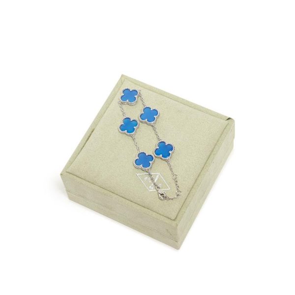 replica,repliche,fake,1:1,earrings,bracelet,ring,jewelry [Versione di alta qualità] Bracciale quadrifoglio (B699)