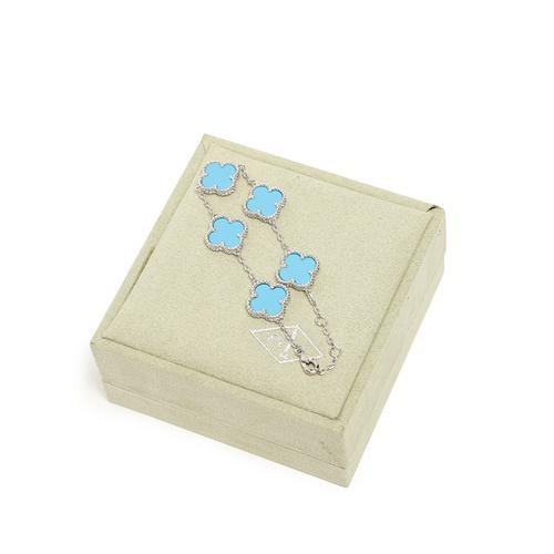 replica,repliche,fake,1:1,earrings,bracelet,ring,jewelry [Versione di alta qualità] Bracciale con quadrifoglio (B6C2)