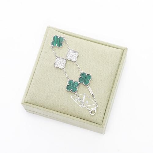 replica,repliche,fake,1:1,earrings,bracelet,ring,jewelry [Versione di alta qualità] Bracciale con quadrifoglio (CE30)
