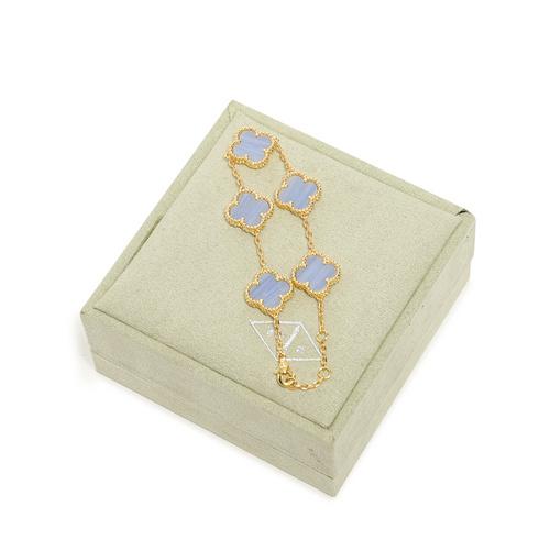 replica,repliche,fake,1:1,earrings,bracelet,ring,jewelry [Versione di alta qualità] Bracciale con quadrifoglio (F40F)