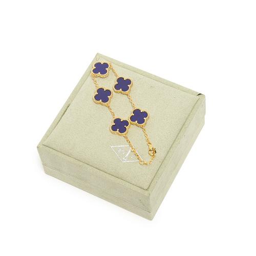 replica,repliche,fake,1:1,earrings,bracelet,ring,jewelry [Versione di alta qualità] Bracciale con quadrifoglio (F756)
