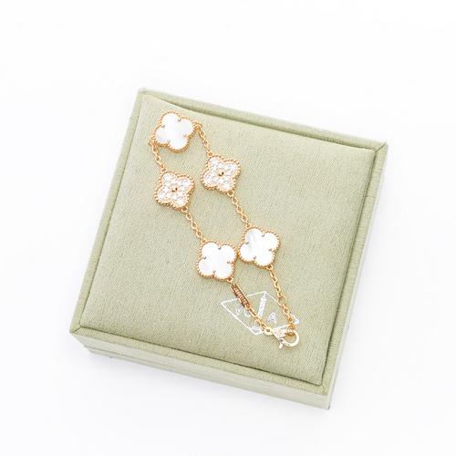 replica,repliche,fake,1:1,earrings,bracelet,ring,jewelry [Versione di alta qualità] Bracciale quadrifoglio (F7CF)