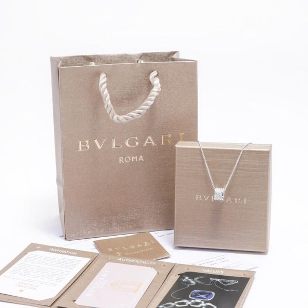 replica,repliche,fake,1:1,earrings,bracelet,ring,jewelry [Versione di alta qualità] Serie BVLGARI a vita piccola con diamanti pieni (095C)