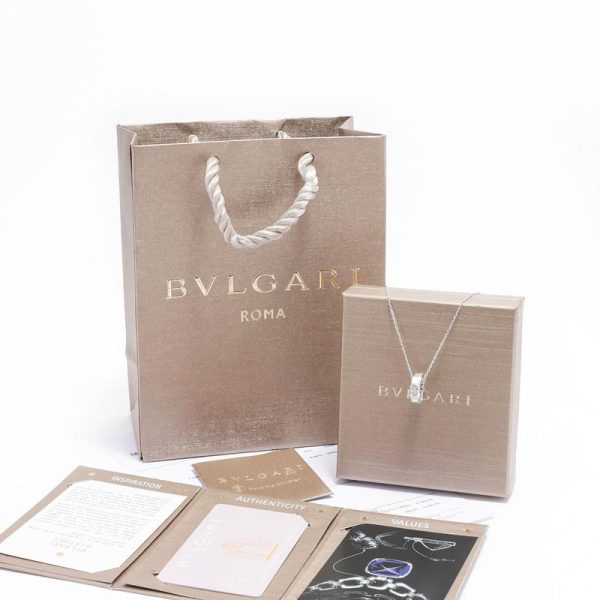 replica,repliche,fake,1:1,earrings,bracelet,ring,jewelry [Versione di alta qualità] Collana BVLGARI con osso di serpente e conchiglia