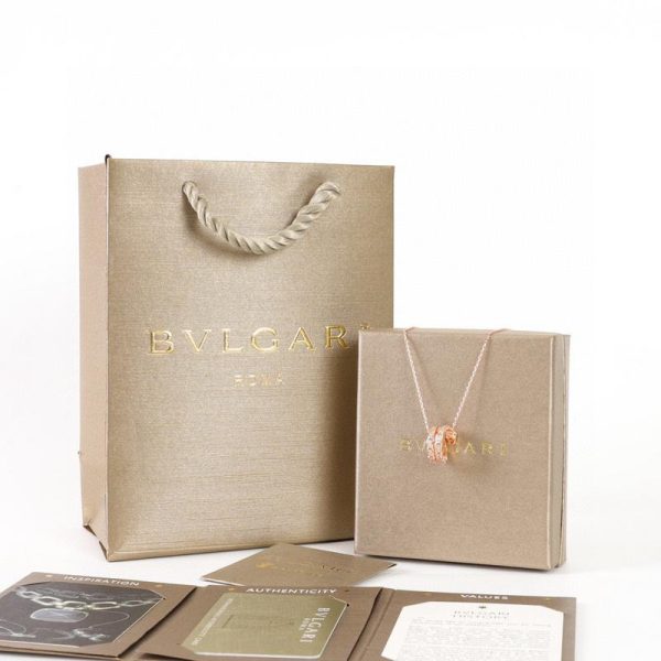 replica,repliche,fake,1:1,earrings,bracelet,ring,jewelry [Versione di alta qualità] Serie di collane con diamanti BVLGARI (FF46)