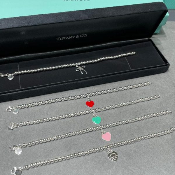 Bracciale con perline Tiffany