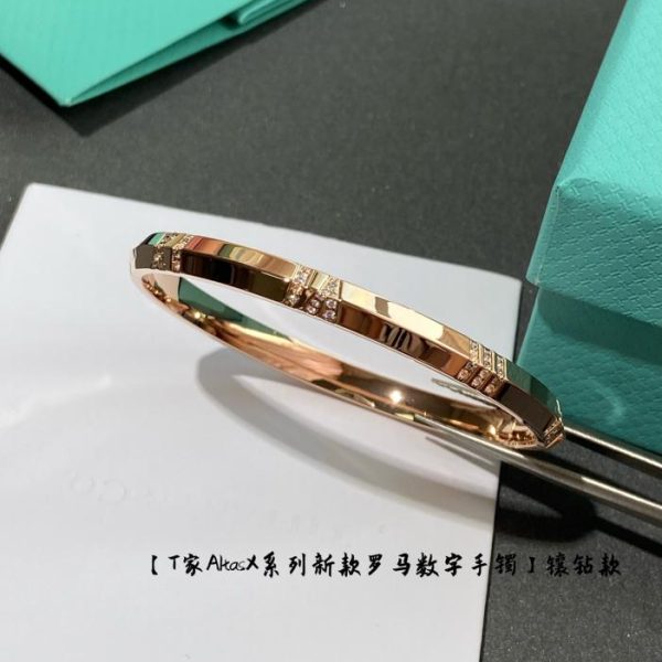 replica,repliche,fake,1:1,earrings,bracelet,ring,jewelry Bracciale con numeri romani serie Tiffany AltasX