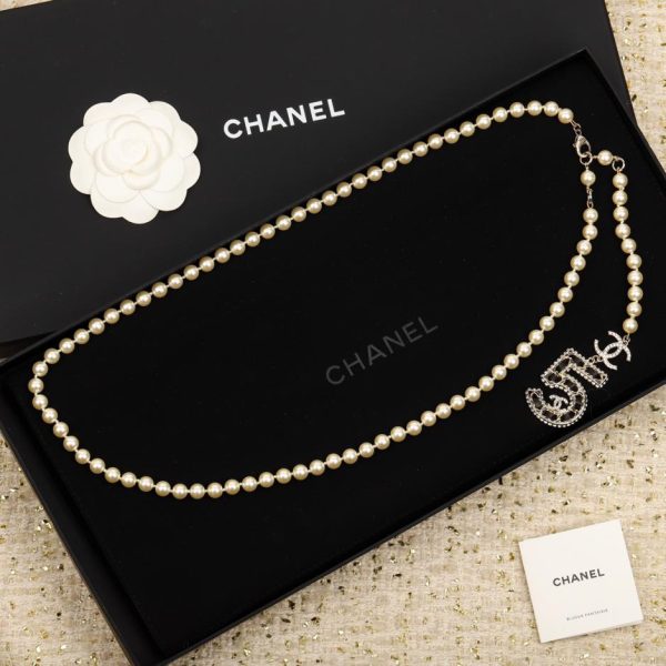 replica,repliche,fake,1:1,earrings,bracelet,ring,jewelry Catena in vita in pelle di vitello taglia 5 Chanel