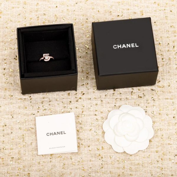 replica,repliche,fake,1:1,earrings,bracelet,ring,jewelry Anello Chanel N°5