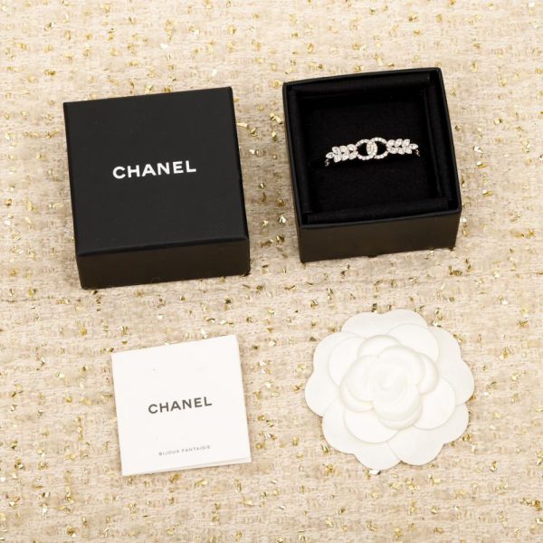replica,repliche,fake,1:1,earrings,bracelet,ring,jewelry Anello doppia C di grano Chanel