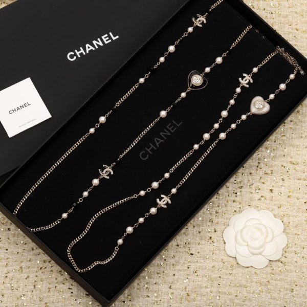 replica,repliche,fake,1:1,earrings,bracelet,ring,jewelry Catena di maglioni Chanel Love Pearl