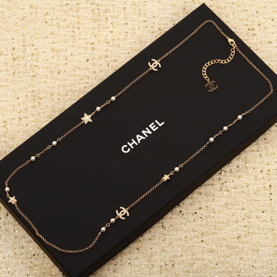 replica,repliche,fake,1:1,earrings,bracelet,ring,jewelry Catena per maglione Chanel Pentagram doppia C con perle replica,repliche,fake,1:1,earrings,bracelet,ring,jewelry Catena per maglione Chanel Pentagram doppia C con perle