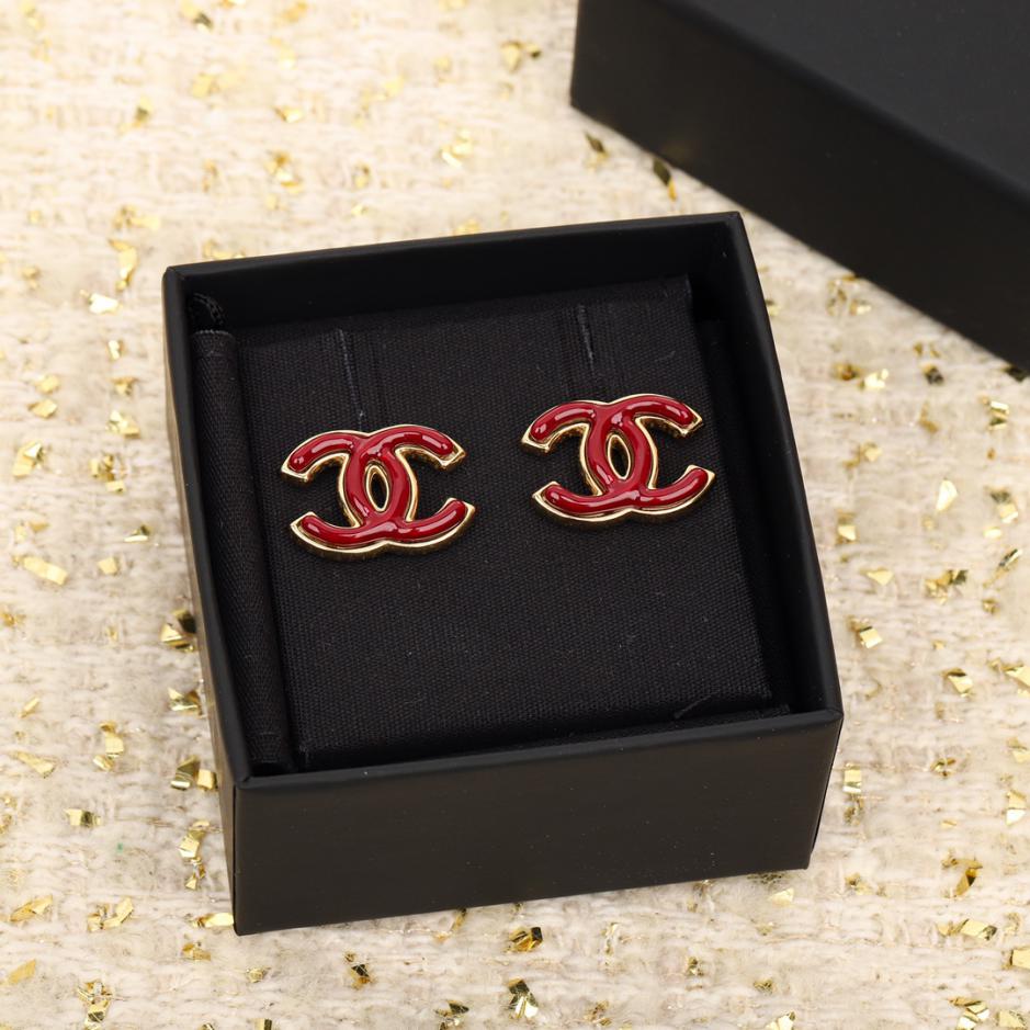 replica,repliche,fake,1:1,earrings,bracelet,ring,jewelry Orecchini doppia C Chanel in smalto bordeaux replica,repliche,fake,1:1,earrings,bracelet,ring,jewelry Orecchini doppia C Chanel in smalto bordeaux
