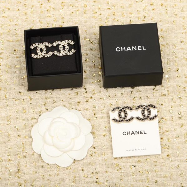 Orecchini doppia c di Chanel