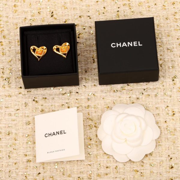 replica,repliche,fake,1:1,earrings,bracelet,ring,jewelry Orecchini d’amore di Chanel