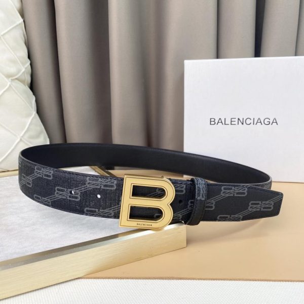 Cintura BB Balenciaga 3,8 cm