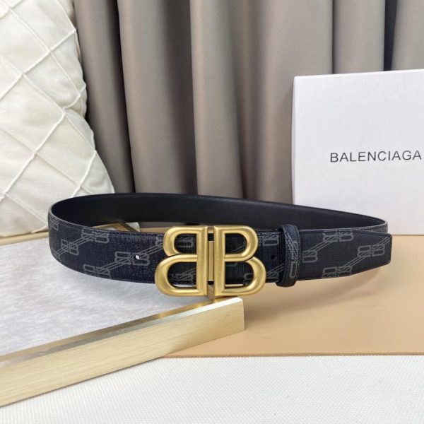 Cintura Balenciaga BB 3,8 cm