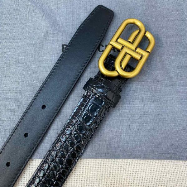 replica,repliche,fake,1:1,earrings,bracelet,ring,jewelry Cintura Balenciaga motivo coccodrillo/larghezza 2,5