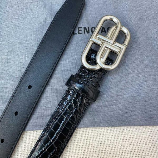 replica,repliche,fake,1:1,earrings,bracelet,ring,jewelry Cintura Balenciaga motivo coccodrillo/larghezza 2,5