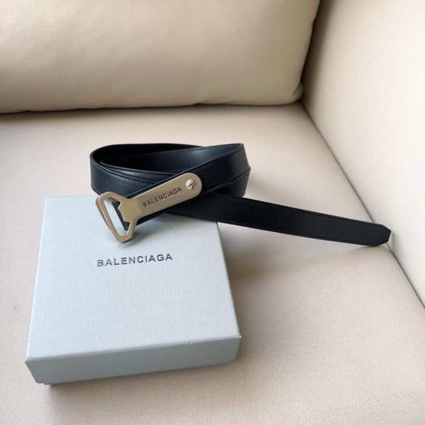 Cintura Balenciaga liscia 3, cm